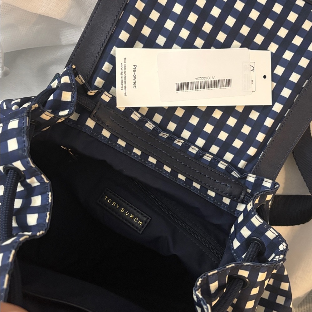Tory burch baby Checkered Backpack - Picture 5 of 7